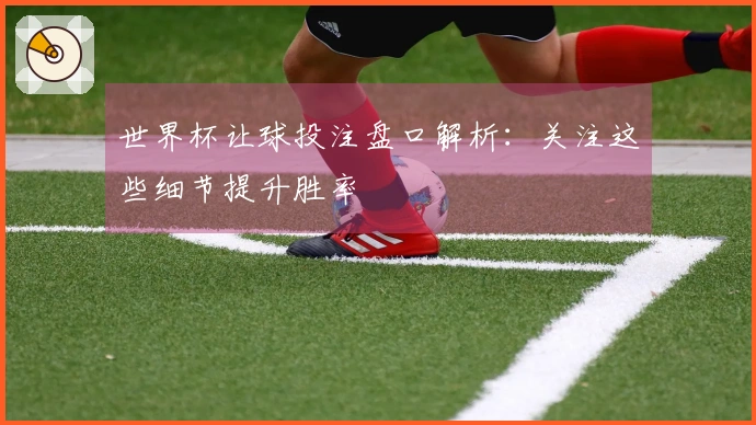 世界杯让球投注盘口解析：关注这些细节提升胜率