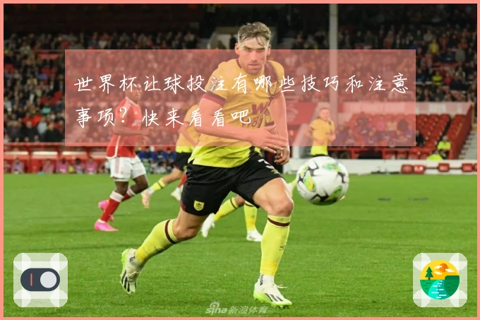 世界杯让球投注有哪些技巧和注意事项？快来看看吧